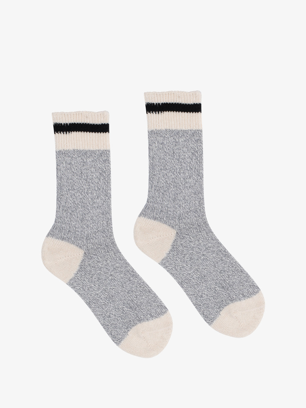 MILO & DEXTER Heritage chaussettes en gris et noir