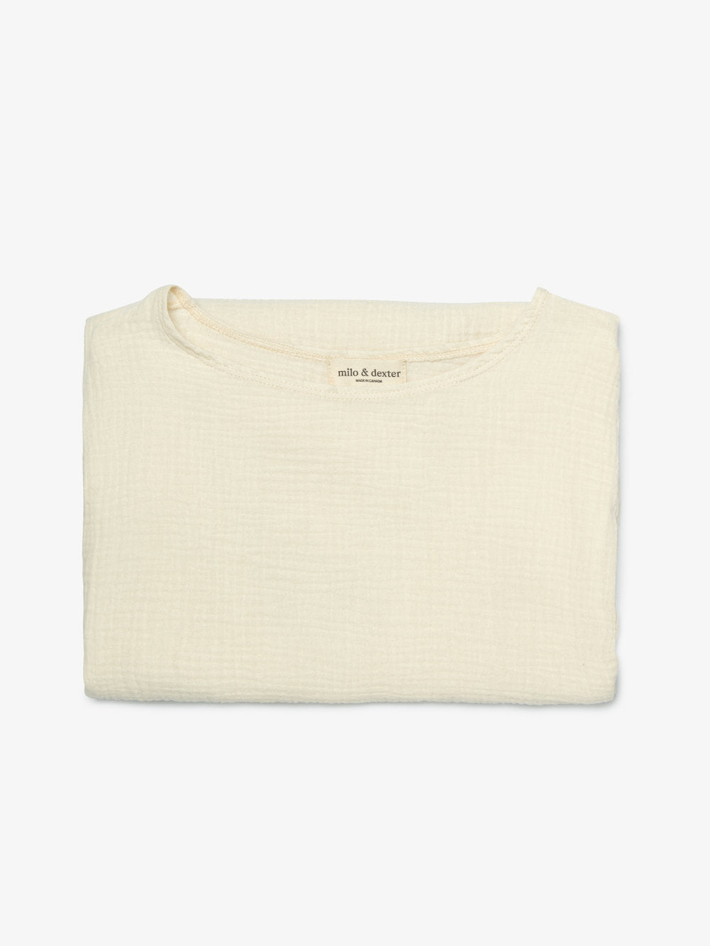 MILO & DEXTER Heritage vin naturel t-shirt manche longue en beige