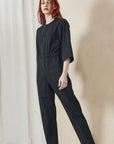 DAGG & STACEY Nova black jumpsuit