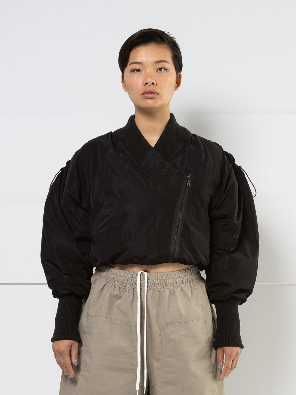MERCY HOUSE jacket hanami bomber en noir