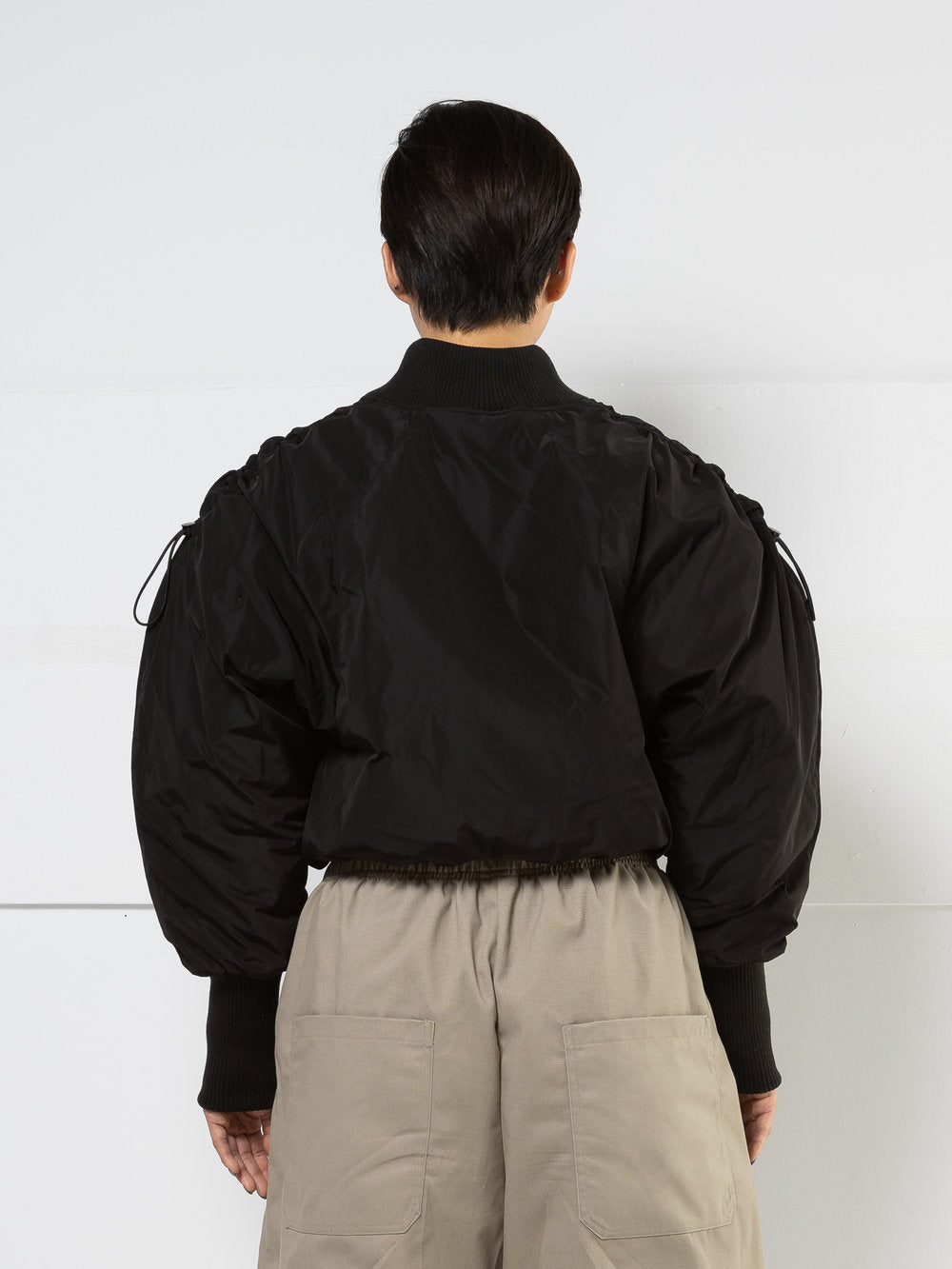 MERCY HOUSE jacket hanami bomber en noir