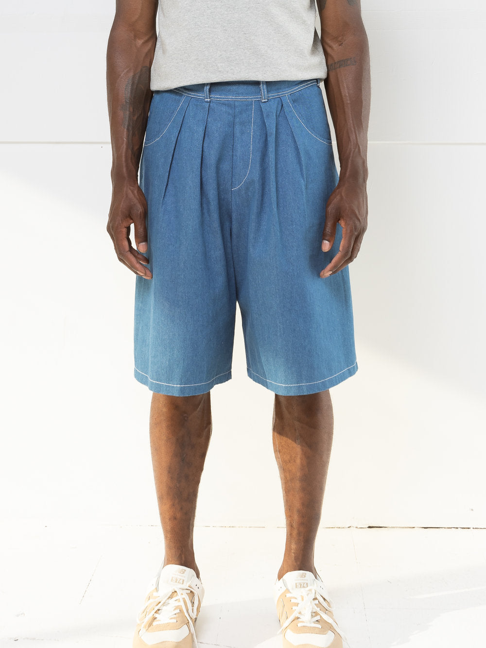 MERCY HOUSE Caius Jorts denim