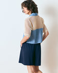 DAGG & STACEY Short Hewitt bleu marine
