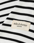 MILO & DEXTER Heritage St John T-shirt marin en noir