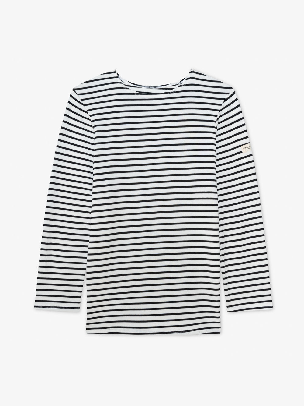 MILO & DEXTER Heritage St John T-shirt marin en noir