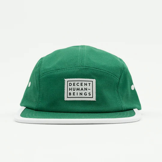 DECENT HUMAN-BEINGS Logo DHB casquette en vert