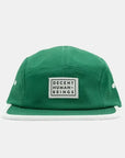 DECENT HUMAN-BEINGS Logo DHB casquette en vert