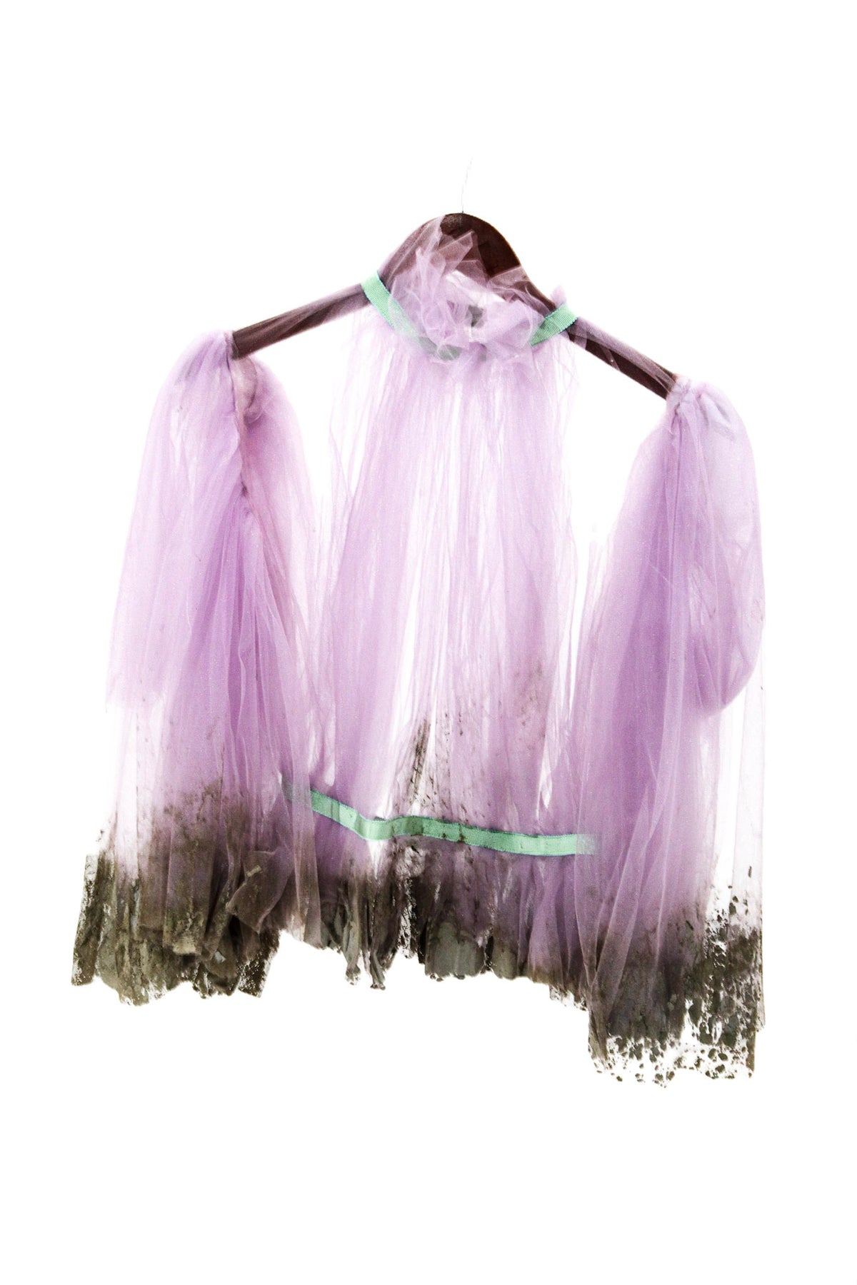 RED RAVEN - Top Tutu en Tulle Lila &amp; Ciment