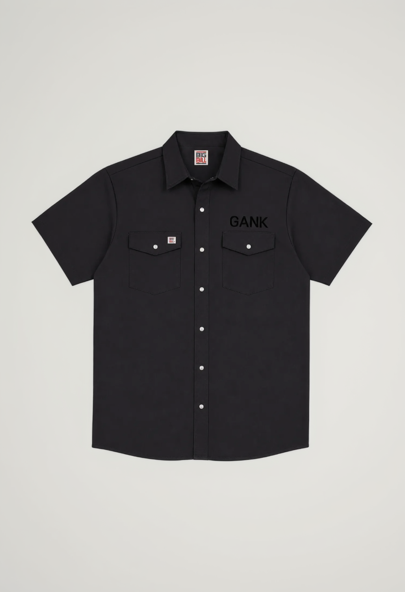 Big Bill X GANK - Short Sleeves Work Shirt GANK
