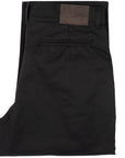 Naked & Famous Straight Chino - Black Stretch Twill
