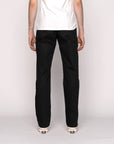 Naked & Famous Straight Chino - Black Stretch Twill