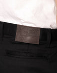 Naked & Famous Straight Chino - Black Stretch Twill