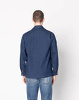 NAKED & FAMOUS Work Shirt 9.7oz 2/1 Nep Denim