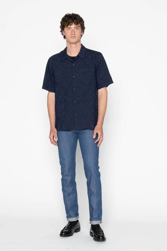 NAKED &amp; FAMOUS - Jungle Jaquard - Navy