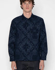 NAKED & FAMOUS - Brushed Hankercheif - Indigo