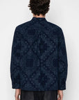 NAKED & FAMOUS - Brushed Hankercheif - Indigo
