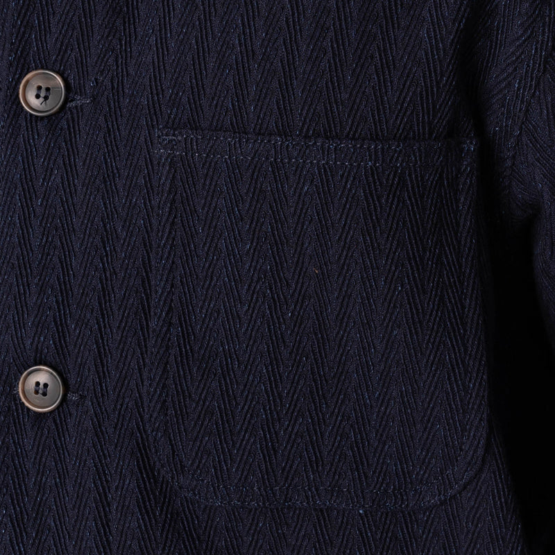 NAKED &amp; FAMOUS Chore Coat Indigo Sugiaya