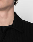 NAKED & FAMOUS - Chore Coat - Black Sugiaya