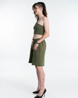 GANK short en olive