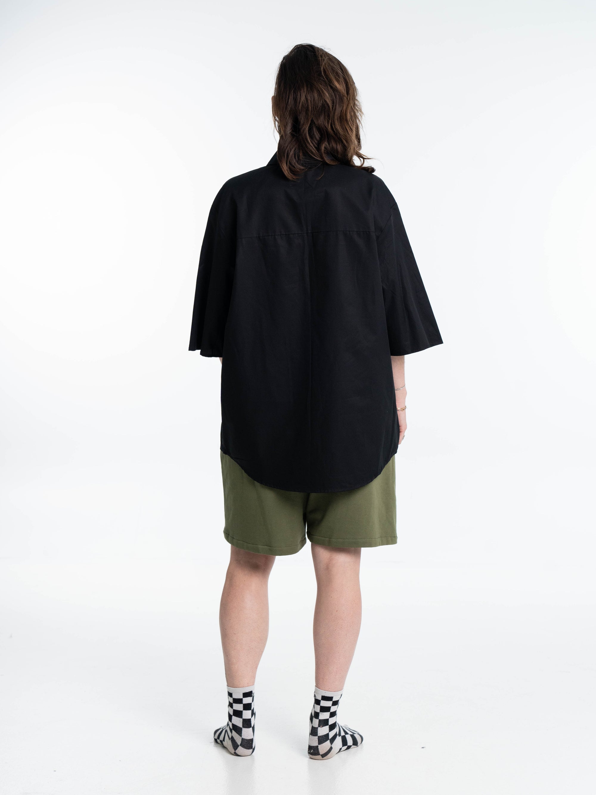 Gank Short Sleeve Shirt in Black