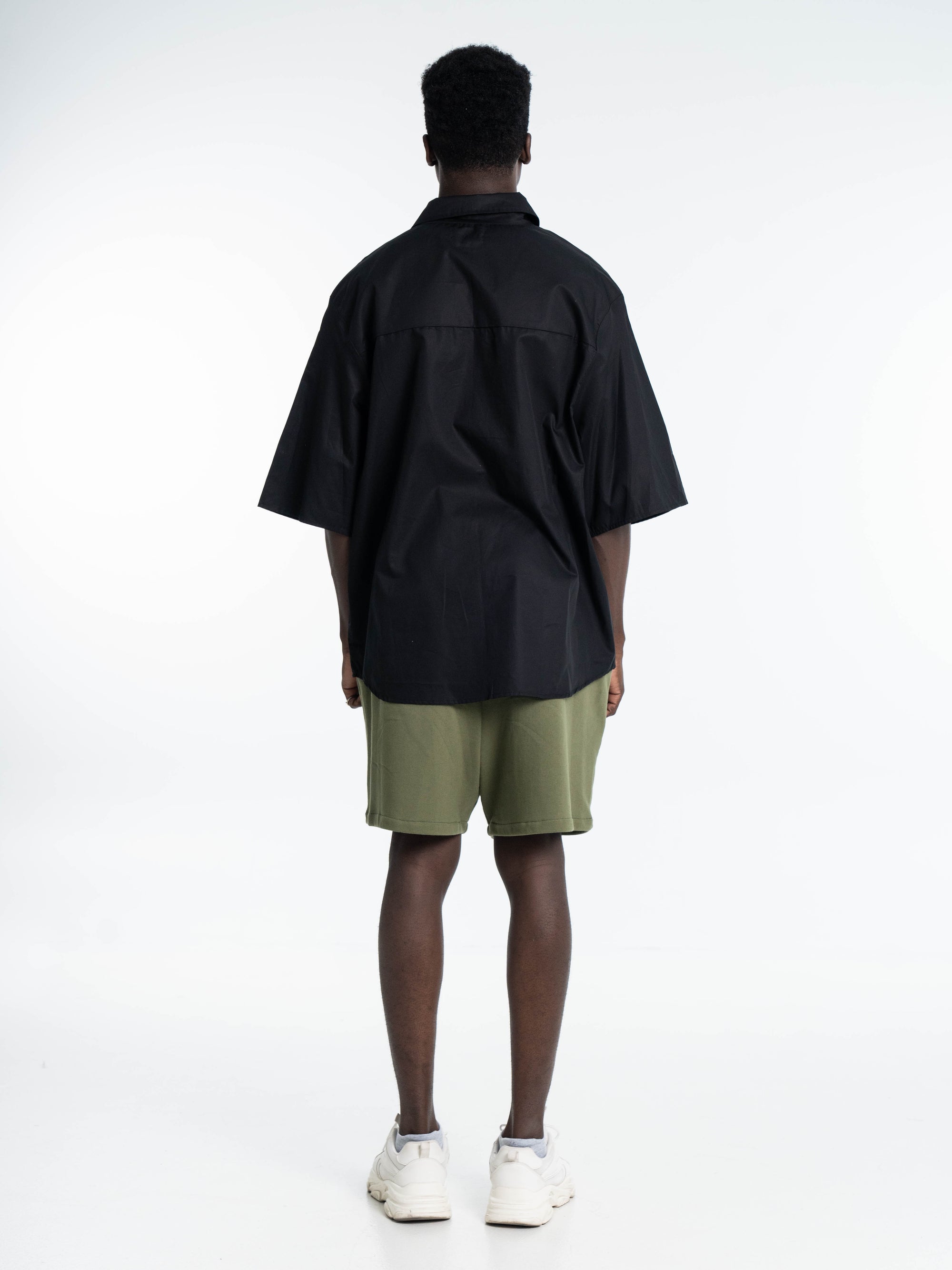 Gank Short Sleeve Shirt in Black