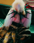 RED RAVEN - Top Tutu en Tulle Lila & Ciment