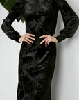 MARIGOLD Robe Kate longue noire