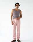 HOUSE OF DWIR - Avery Pants - Pink Linen