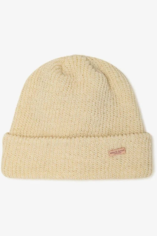 *MILO &amp; DEXTER The Wool Project Beanie in Natural Sheep White
