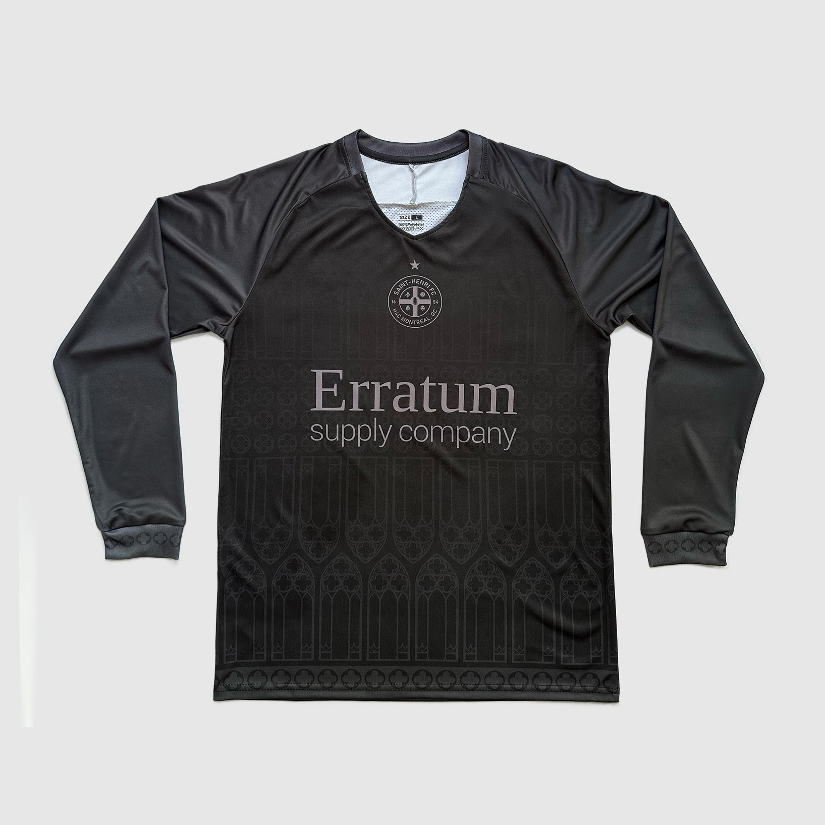 ERRATUM Saint-Henri FC Soccer Jersey Away Manches longues