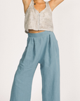 ALLISON WONDERLAND Pantalon Romy bleu ciel