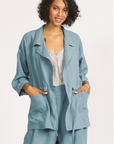 ALLISON WONDERLAND Greer Blazer in Sky Blue