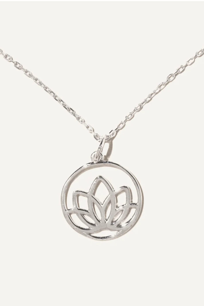 BOA Lotus collier en argent