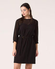 COKLUCH BLUR black dress