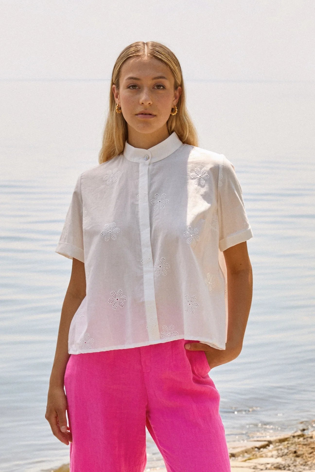MARIGOLD Haut Nicky White