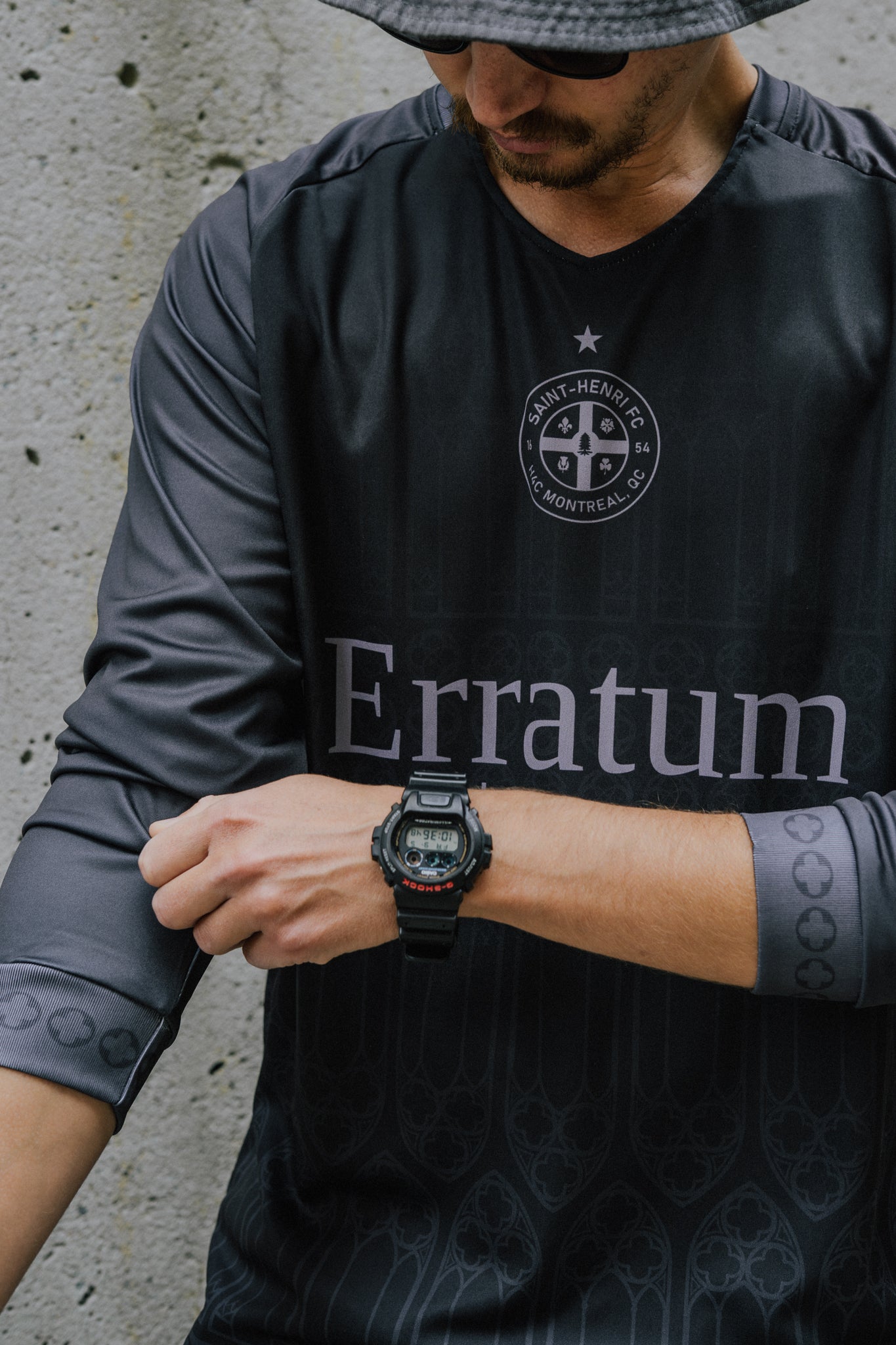 ERRATUM Saint-Henri FC Soccer Jersey Away Manches longues