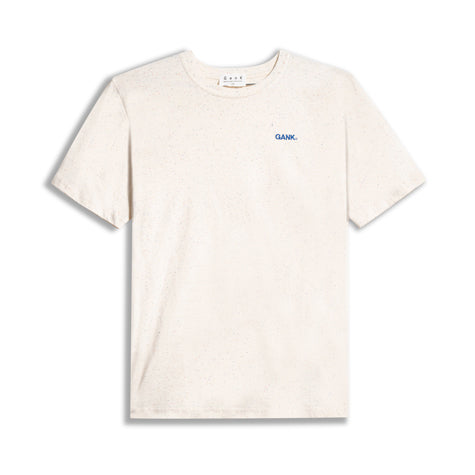 T-Shirt GANK Speckle brodé - Bleu