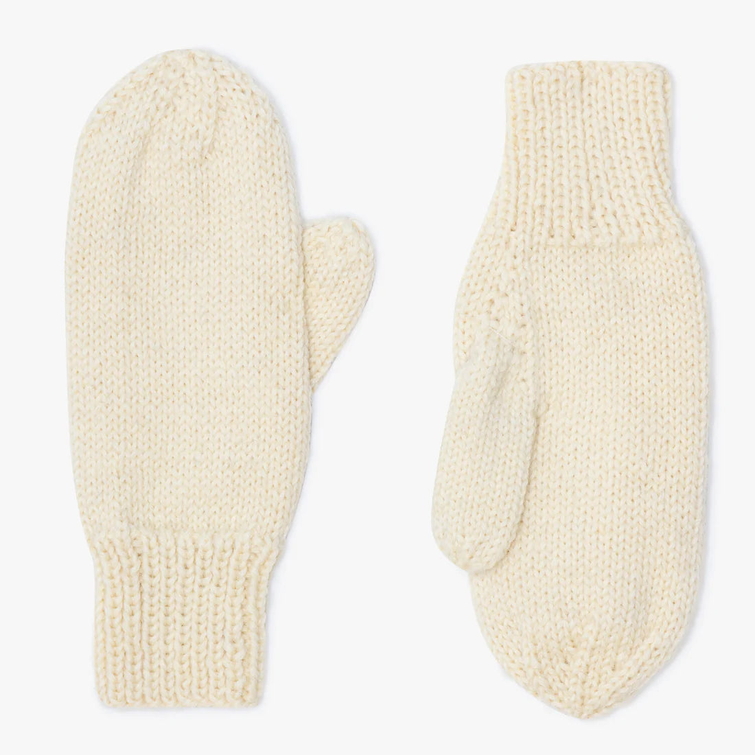 MILO AND DEXTER Hand knit wool mitten