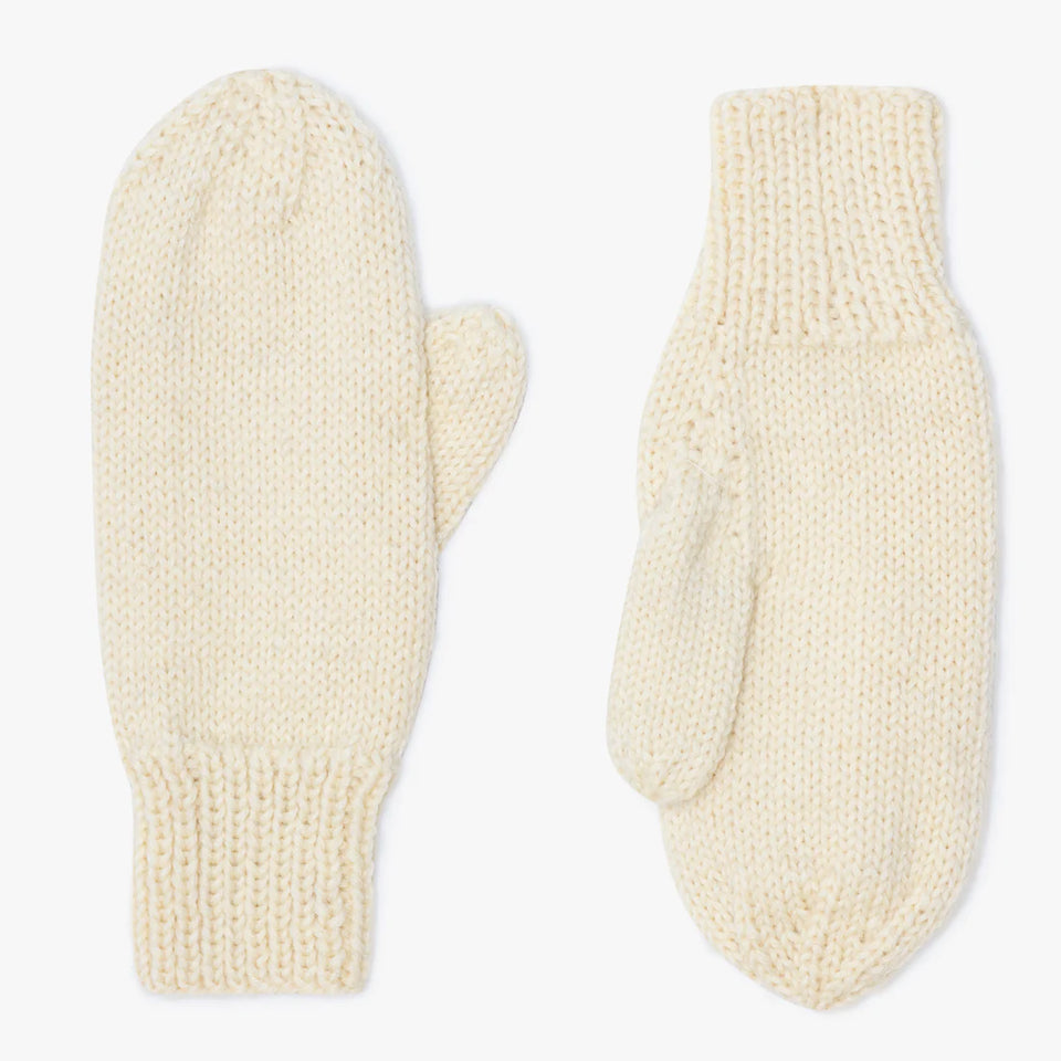 Hand Knit Wool Mittens