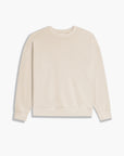 GANK Cream Embroidered Crew Neck Sweater