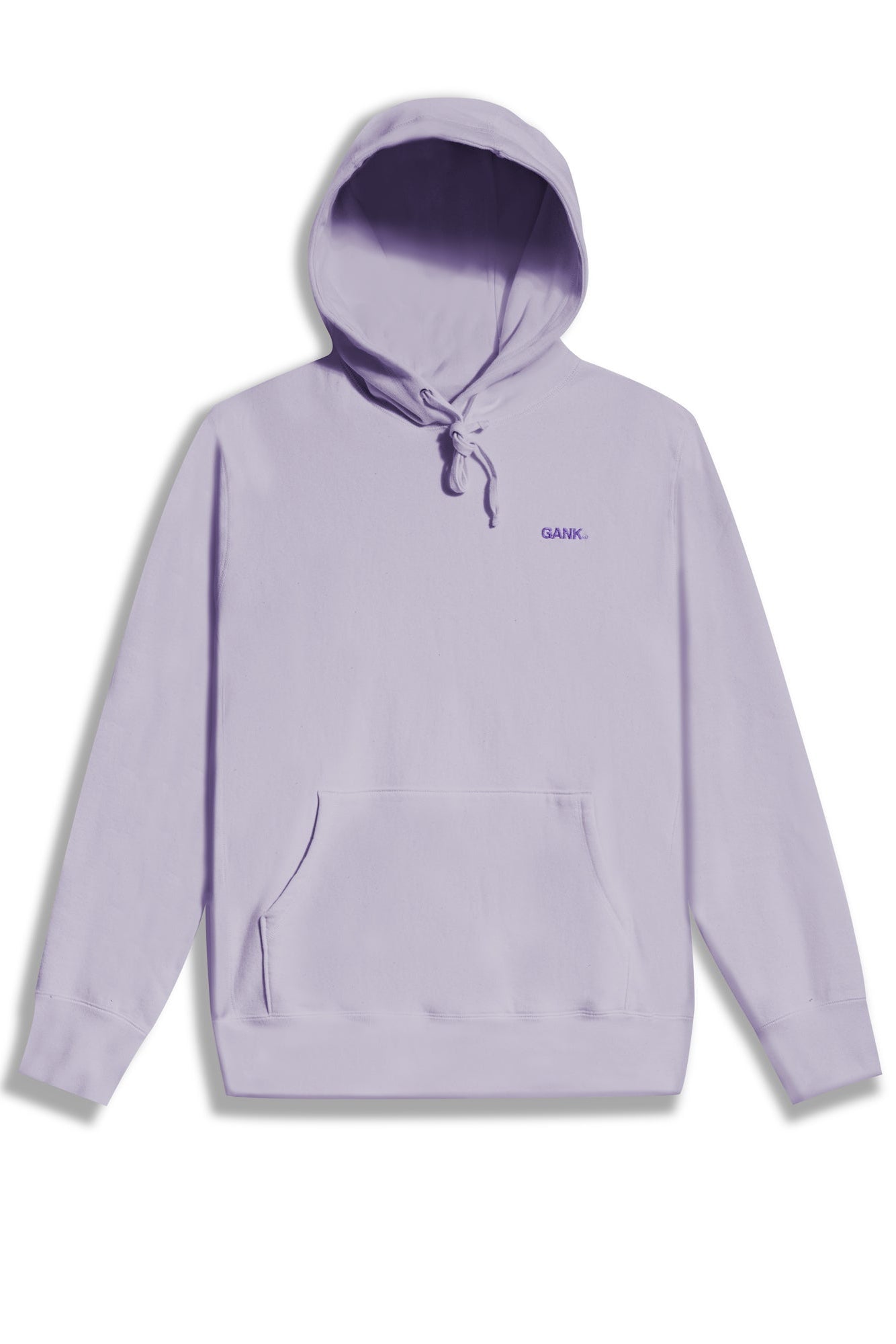 GANK embroidered hoodie - Black