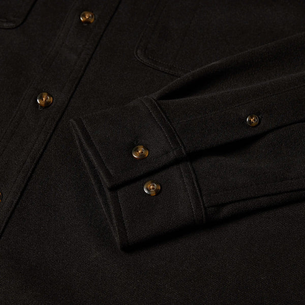 HOOKE Chemise Aventure en flanelle en noir