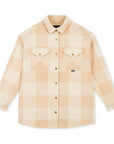 HOOKE Canadian Overshirt femme oatmeal & tan