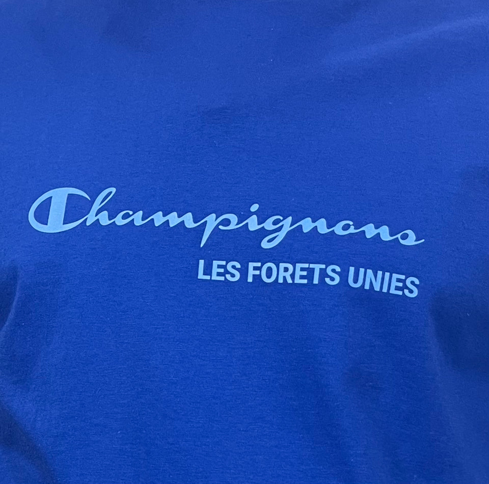 T-Shirt CHAMPIGNONS - Blue