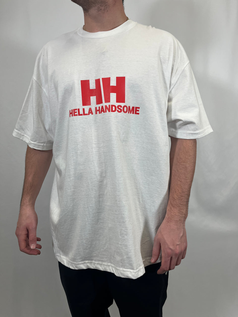 T-Shirt HELLA HANDSOME - White