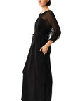 JENNIFER GLASGOW Robe Betana Noir