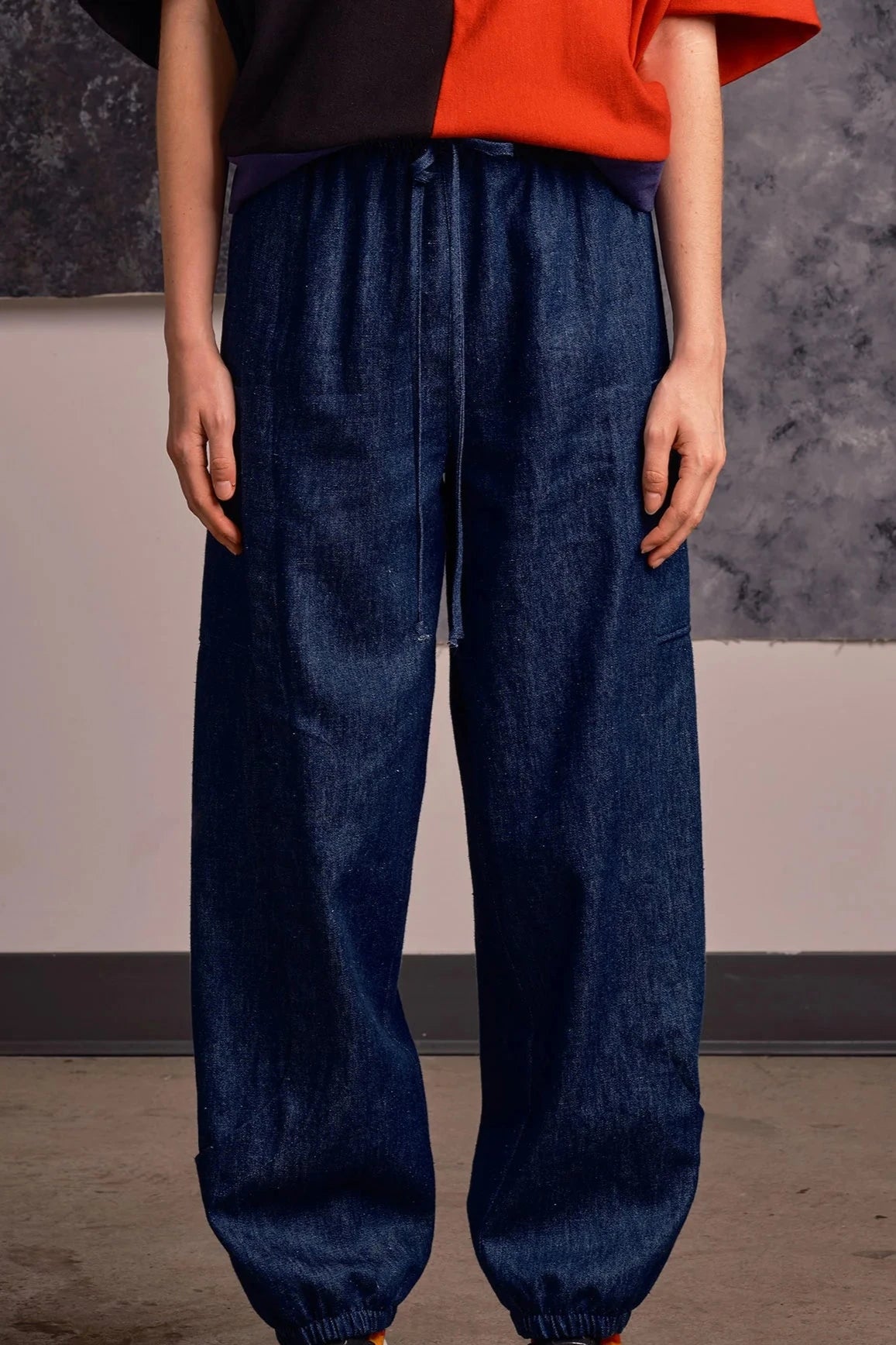 JENNIFER GLASGOW Pantalon Finnely en bleu