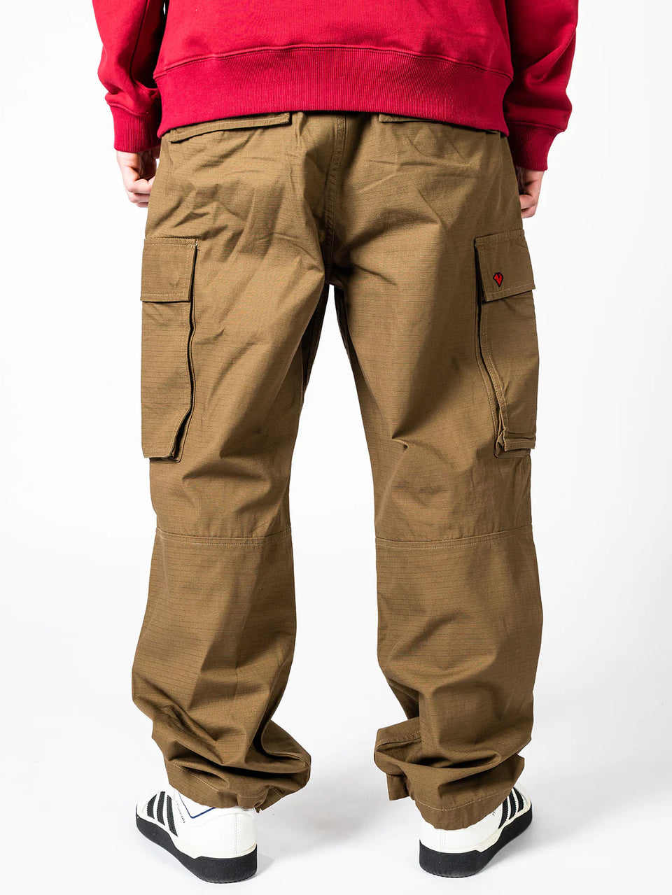 LOVIAH OG pantalon cargo couleur champignon