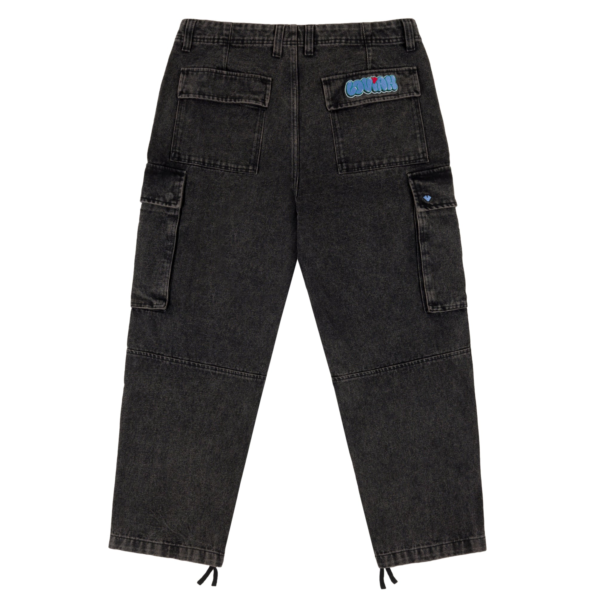 LOVIAH Cargo jean en noir