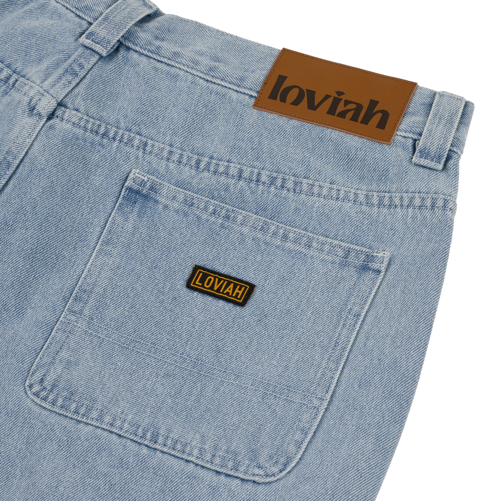 LOVIAH Denim pants light blue washed